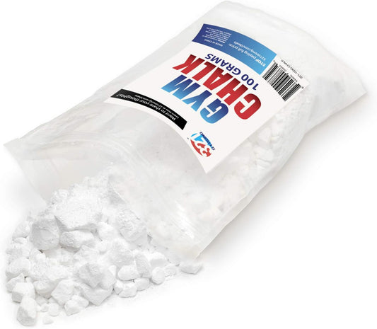 100 Gram (3.52 Oz) Loose Gym Chalk - for Weightlifting, Rock Climbing, Kettlebells, and Gymnastics